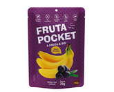 Banana e Açaí Liofilizada 20g Fruta Pocket